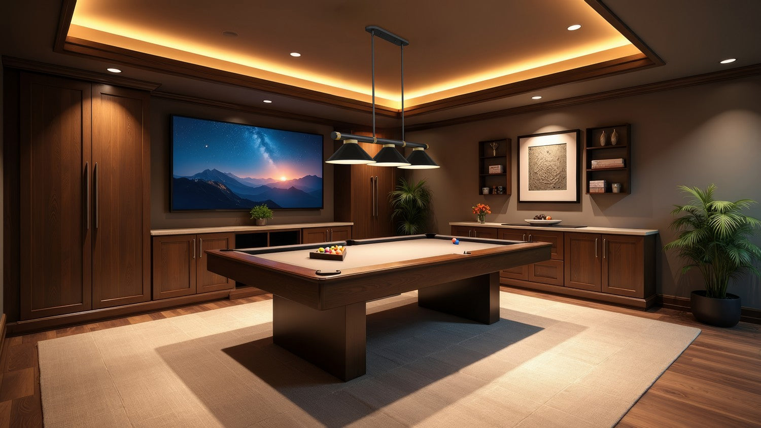 Billiard 3 lumières | Vanguard