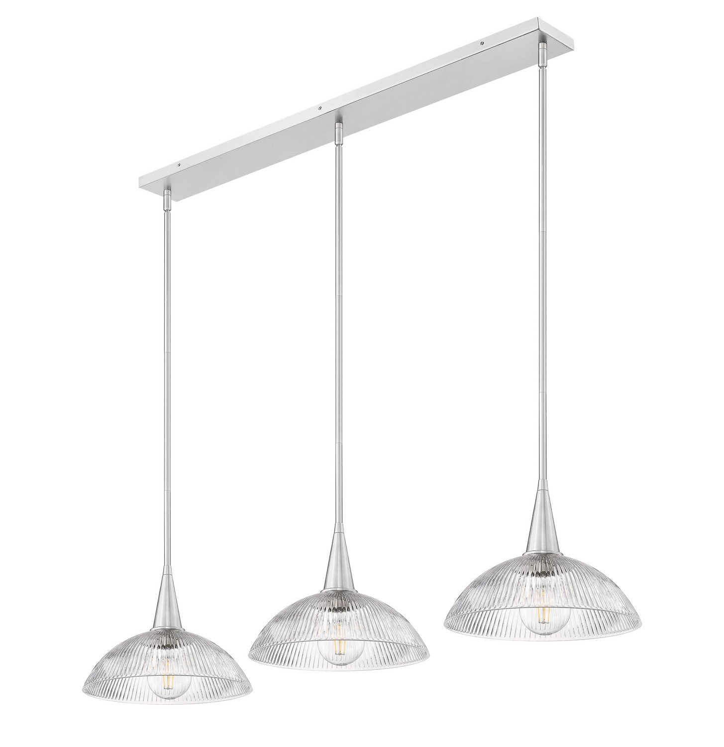 Lustre linéaire 3 lumières | Lunelle