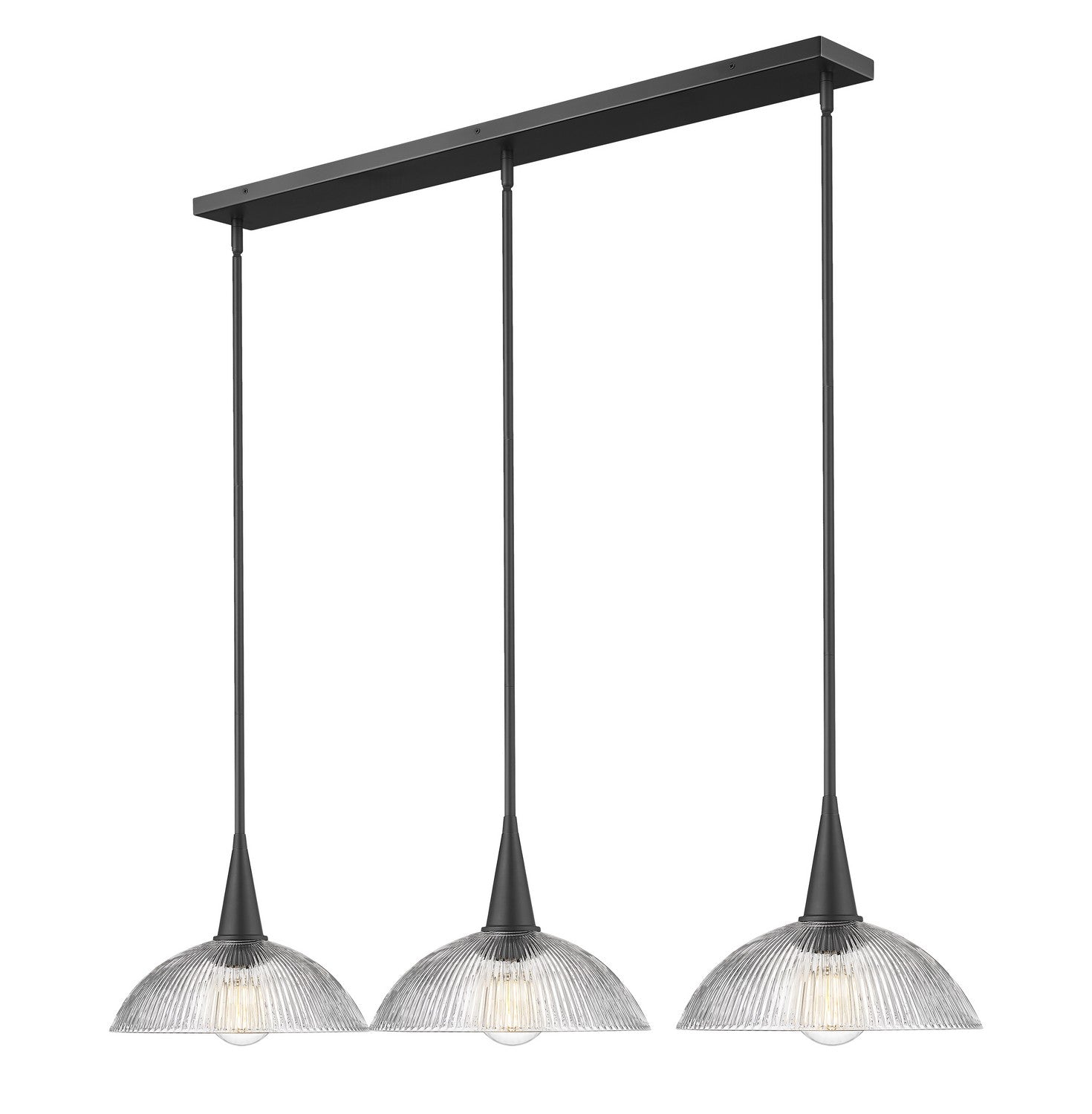 Lustre linéaire 3 lumières | Lunelle