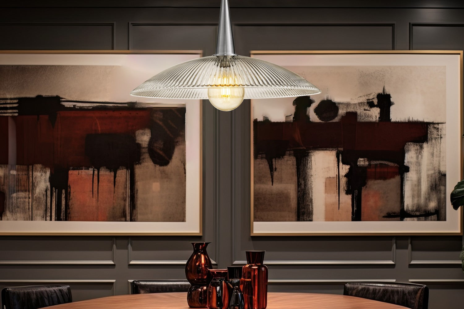 Suspension 1 lumière | Lunelle
