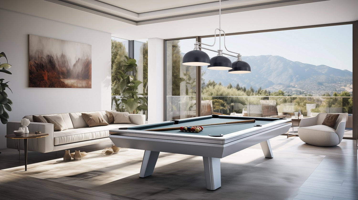 Billiard 3 lumières | Melange