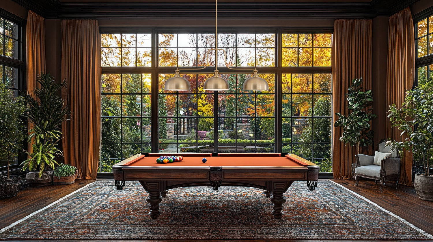 Billiard 3 lumières | Melange