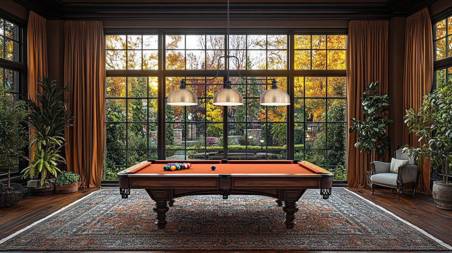 Billiard 3 lumières | Melange