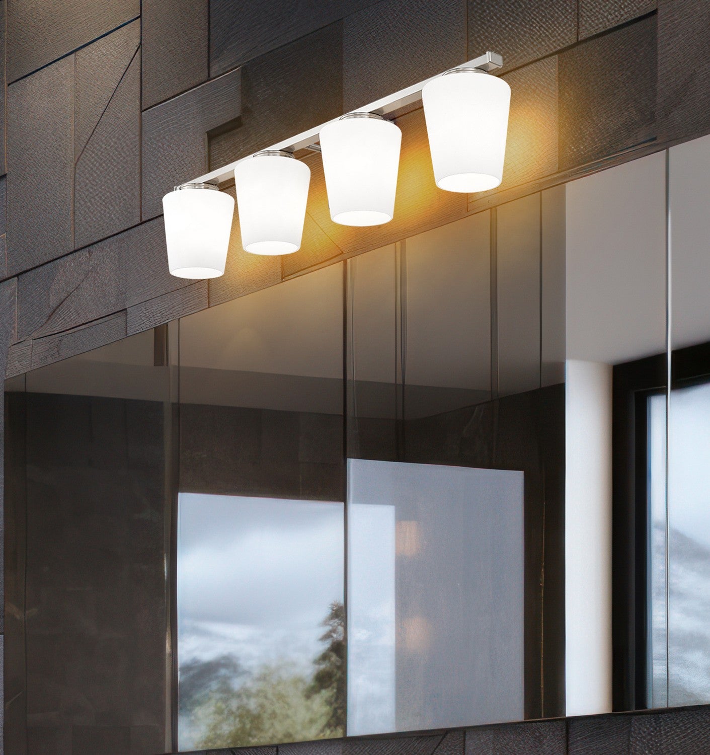 Applique de vanité 4 lumières | Nextra