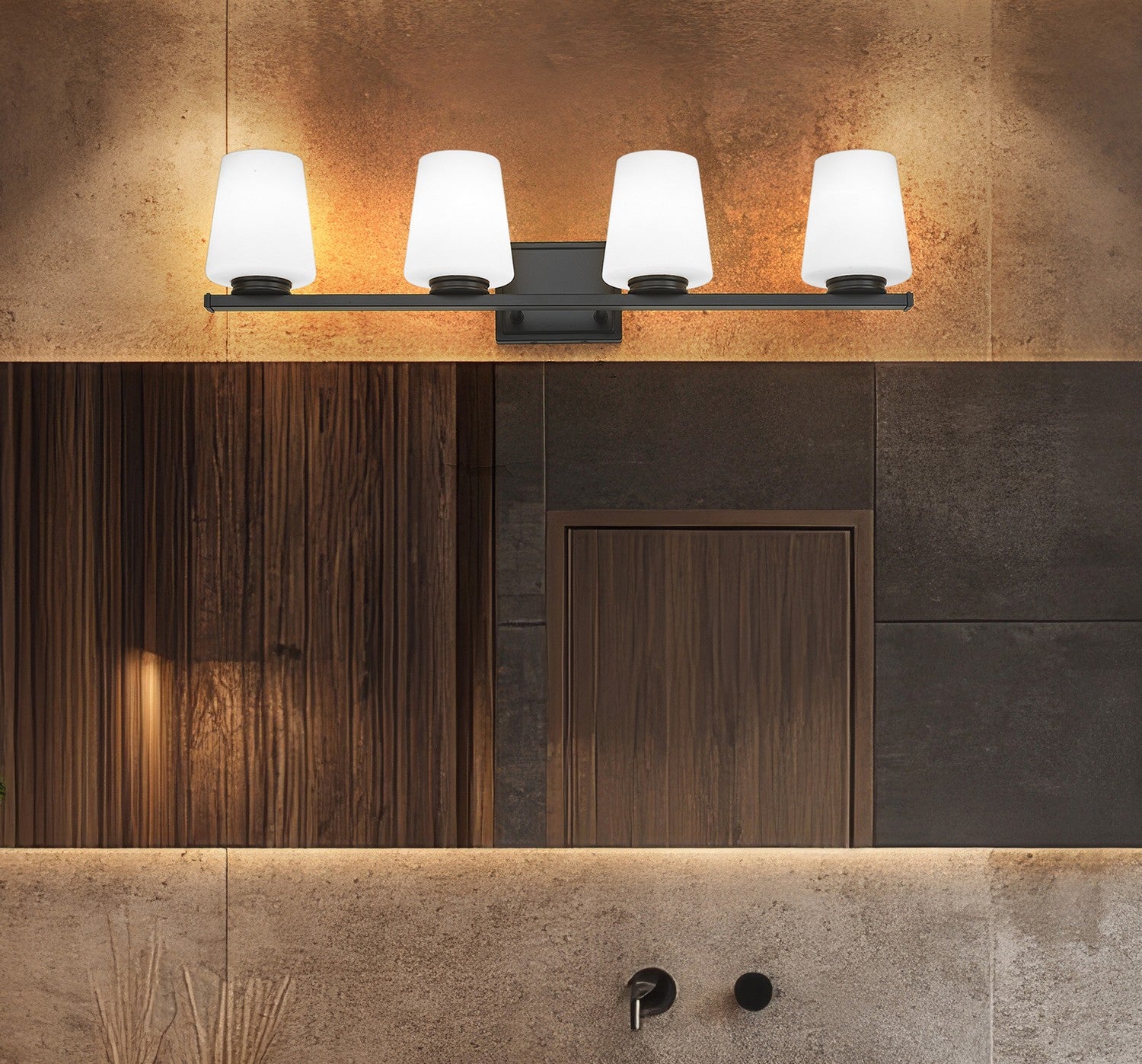 Applique de vanité 4 lumières | Nextra