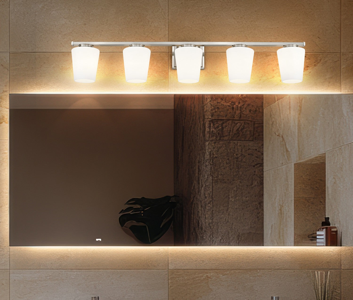 Applique de vanité 5 lumières | Nextra