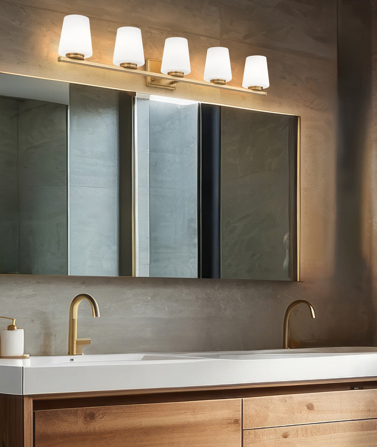Applique de vanité 5 lumières | Nextra