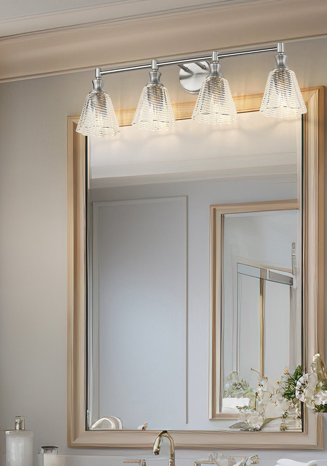 Applique de vanité 4 lumières | Auden