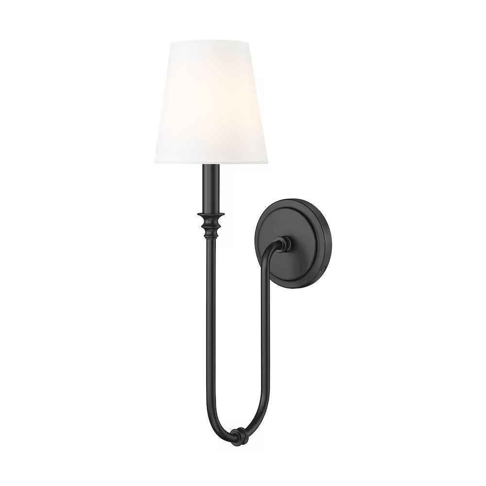 Luminaire mural Noir mat | JISELE