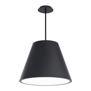 MYLA Outdoor flush mount Black INTEGRATED LED - PD-W24320-35-BK | MODERN FORMS
