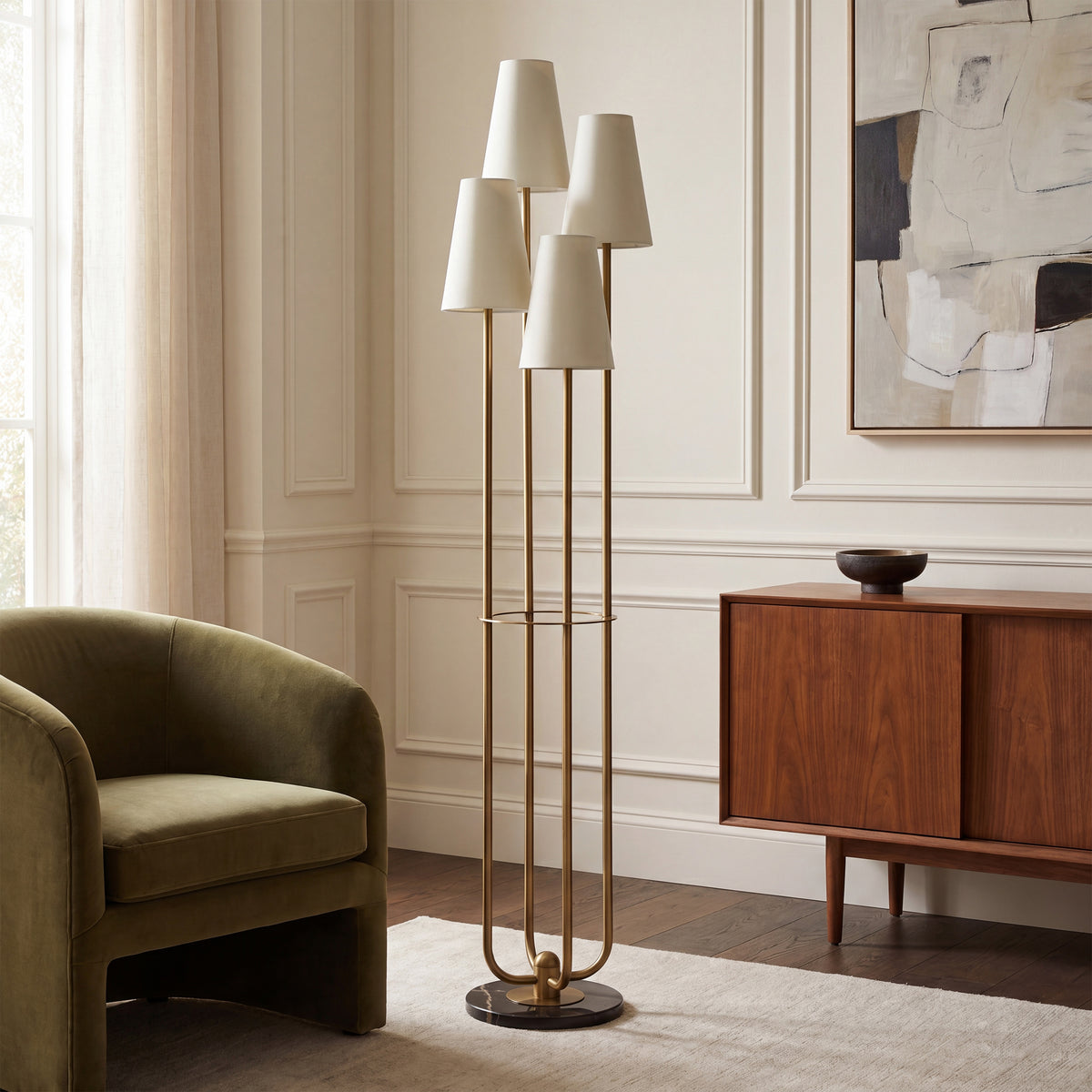 Lampadaire | Quattuor – Renwil