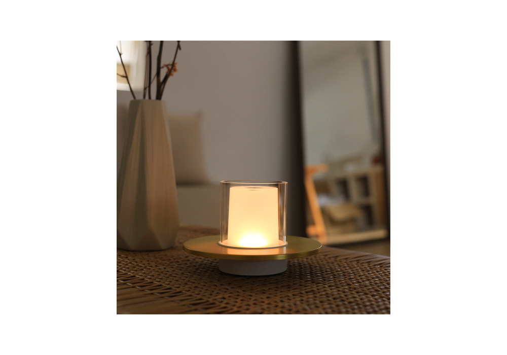 CANDLE Table lamp Gold - T140003-TC-Brass | TUBICEN
