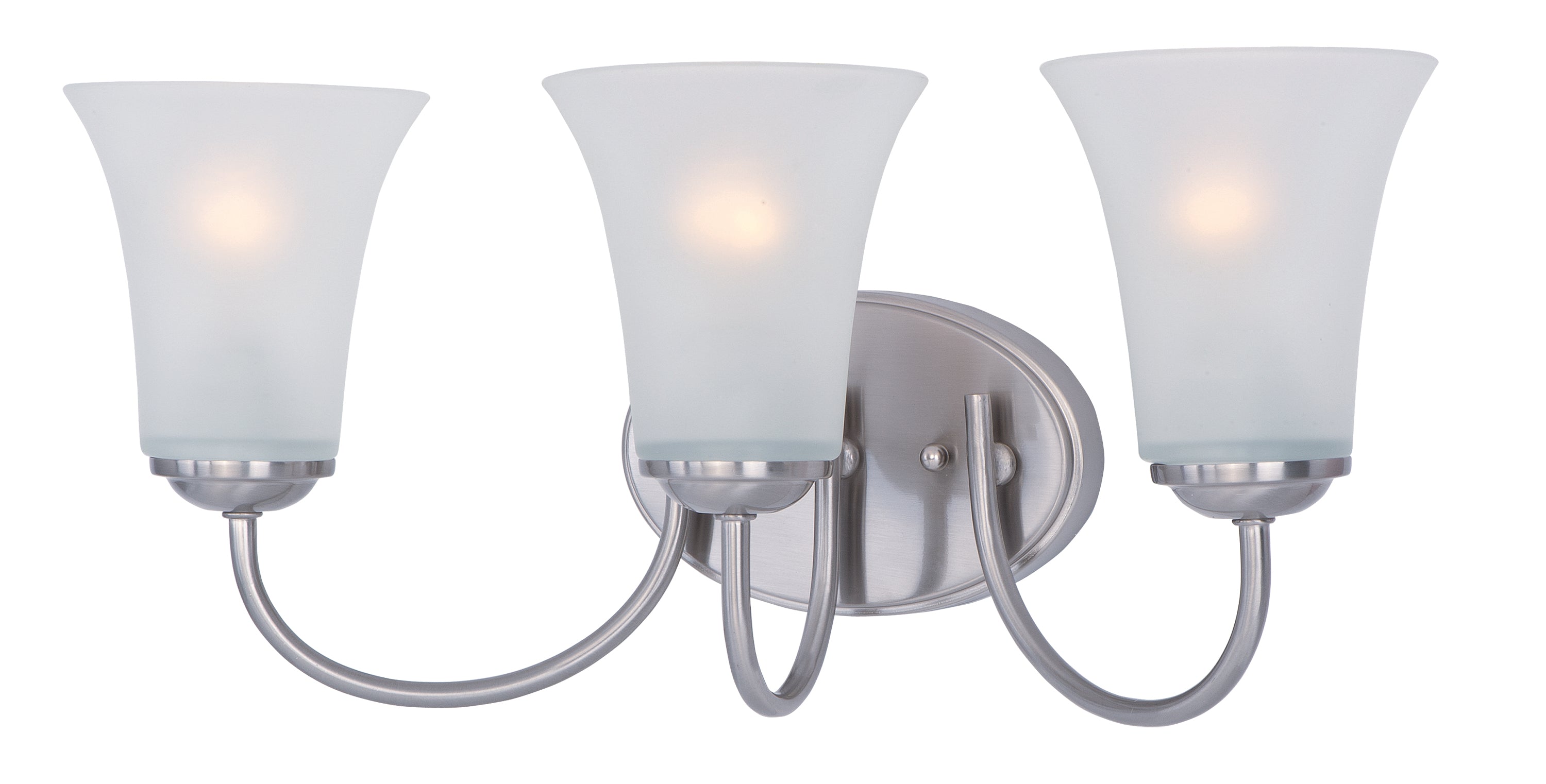 LOGAN Bathroom sconce Nickel - 10053FTSN | MAXIM/ET2