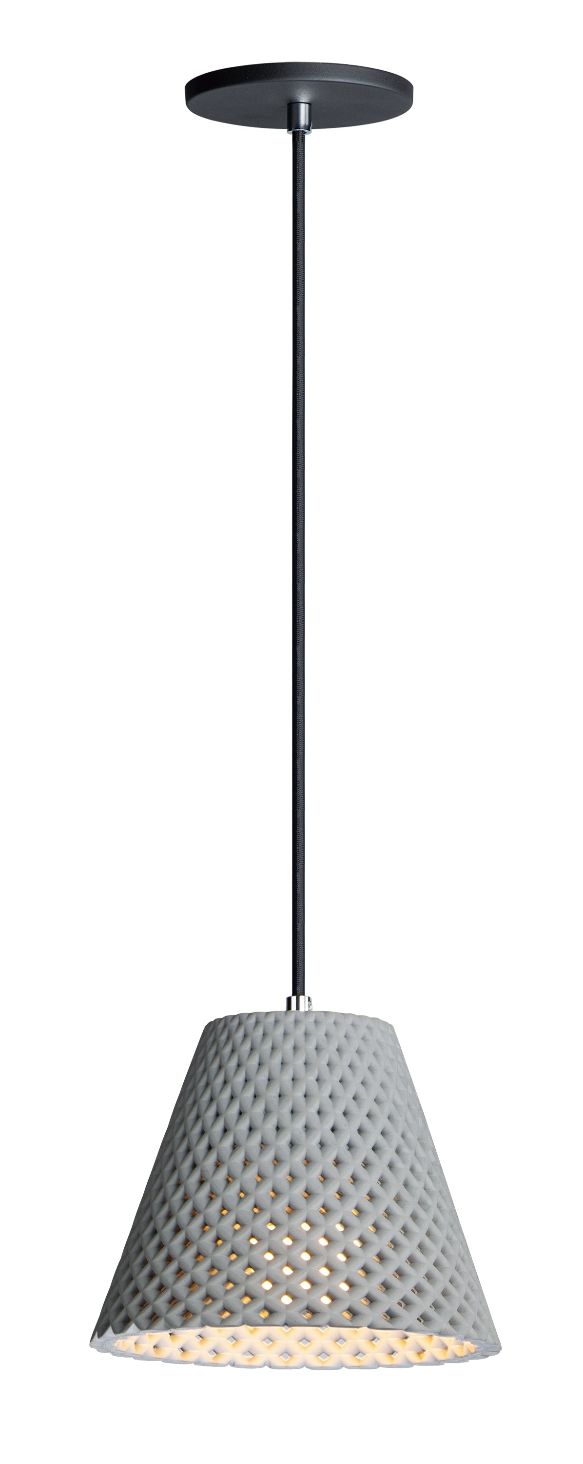 WOVEN Pendant Gray, Black - 10144GYBK | MAXIM/ET2