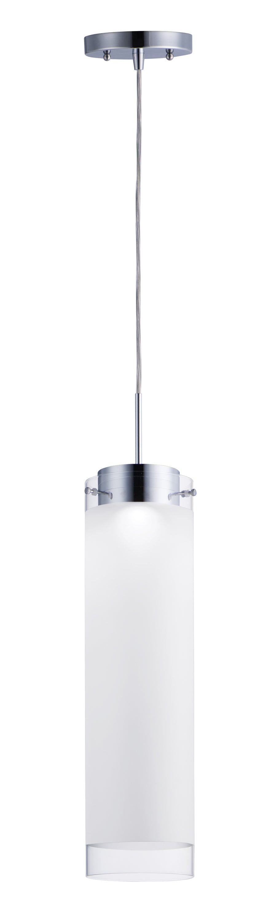 SCOPE Pendant Chrome INTEGRATED LED - 10196CLFTPC | MAXIM/ET2
