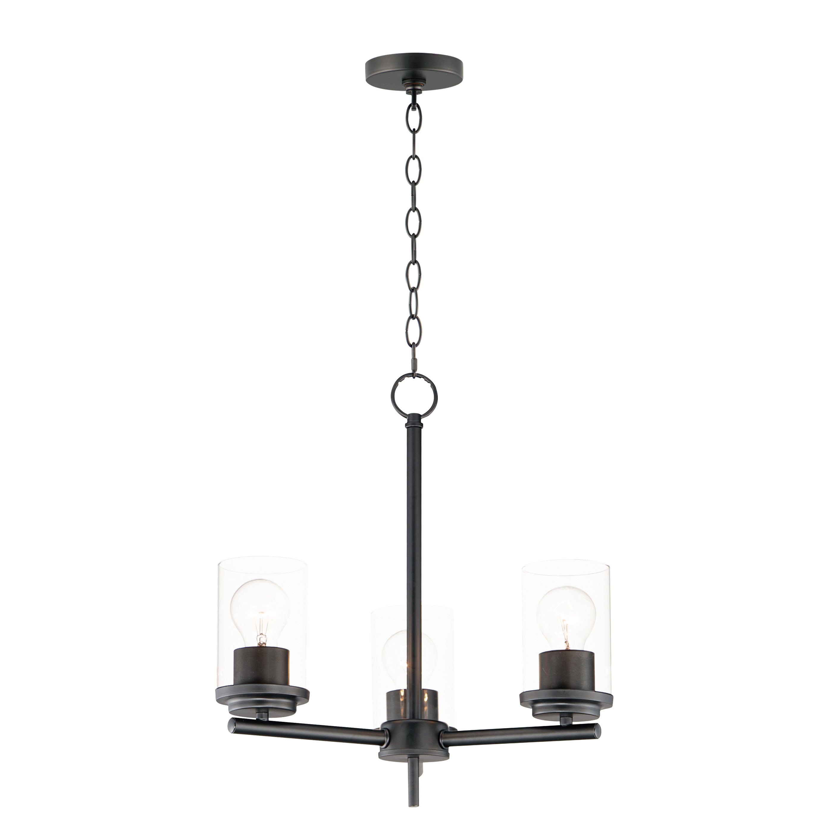 CORONA Chandelier Black - 10203CLBK | MAXIM/ET2