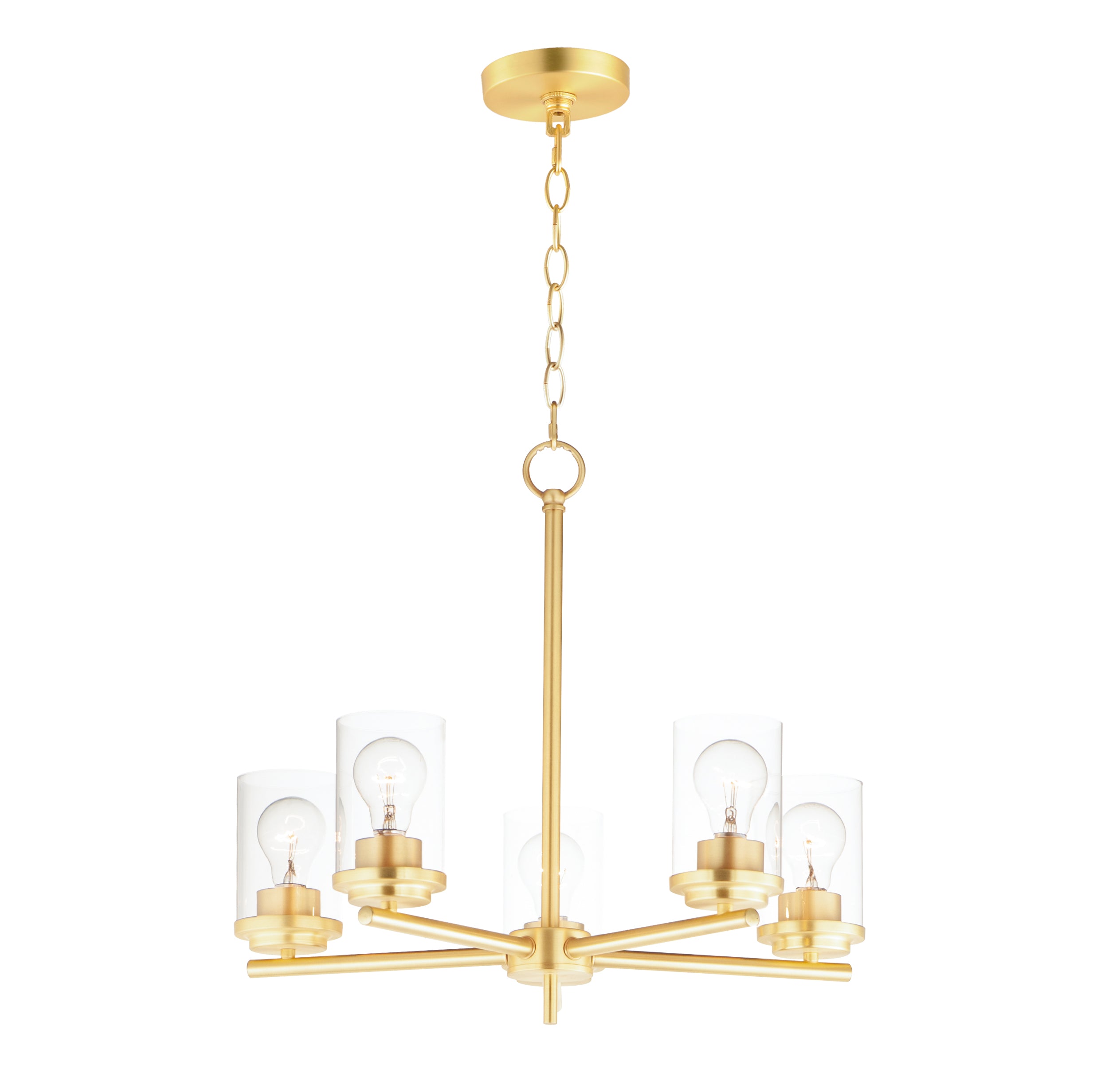 CORONA Chandelier Gold - 10205CLSBR | MAXIM/ET2
