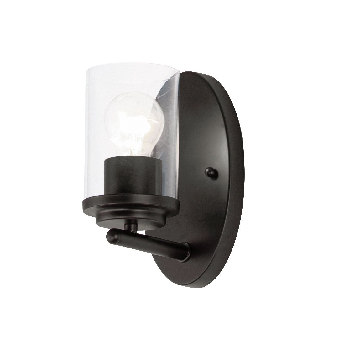 CORONA Bathroom sconce Black - 10211CLBK | MAXIM/ET2
