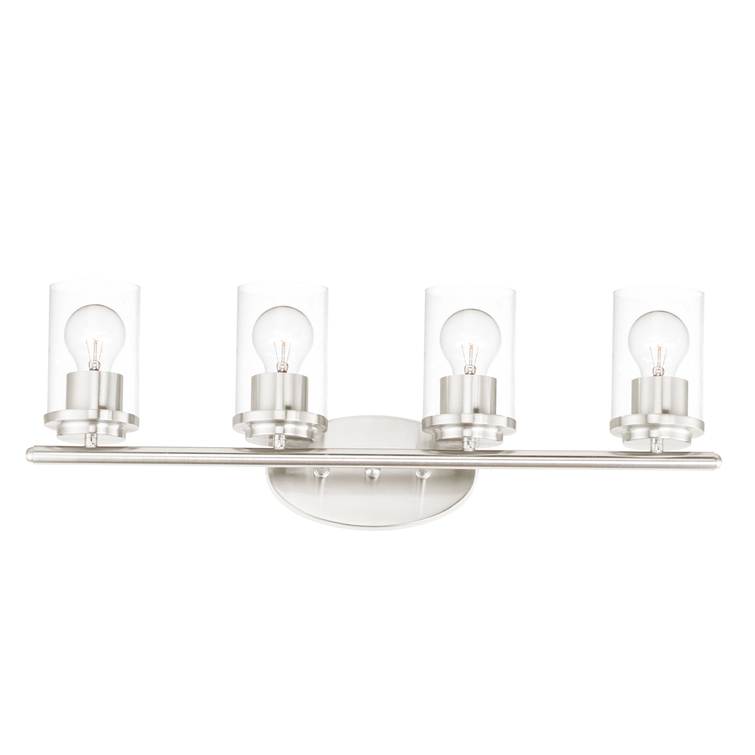 CORONA Bathroom sconce Nickel - 10214CLSN | MAXIM/ET2