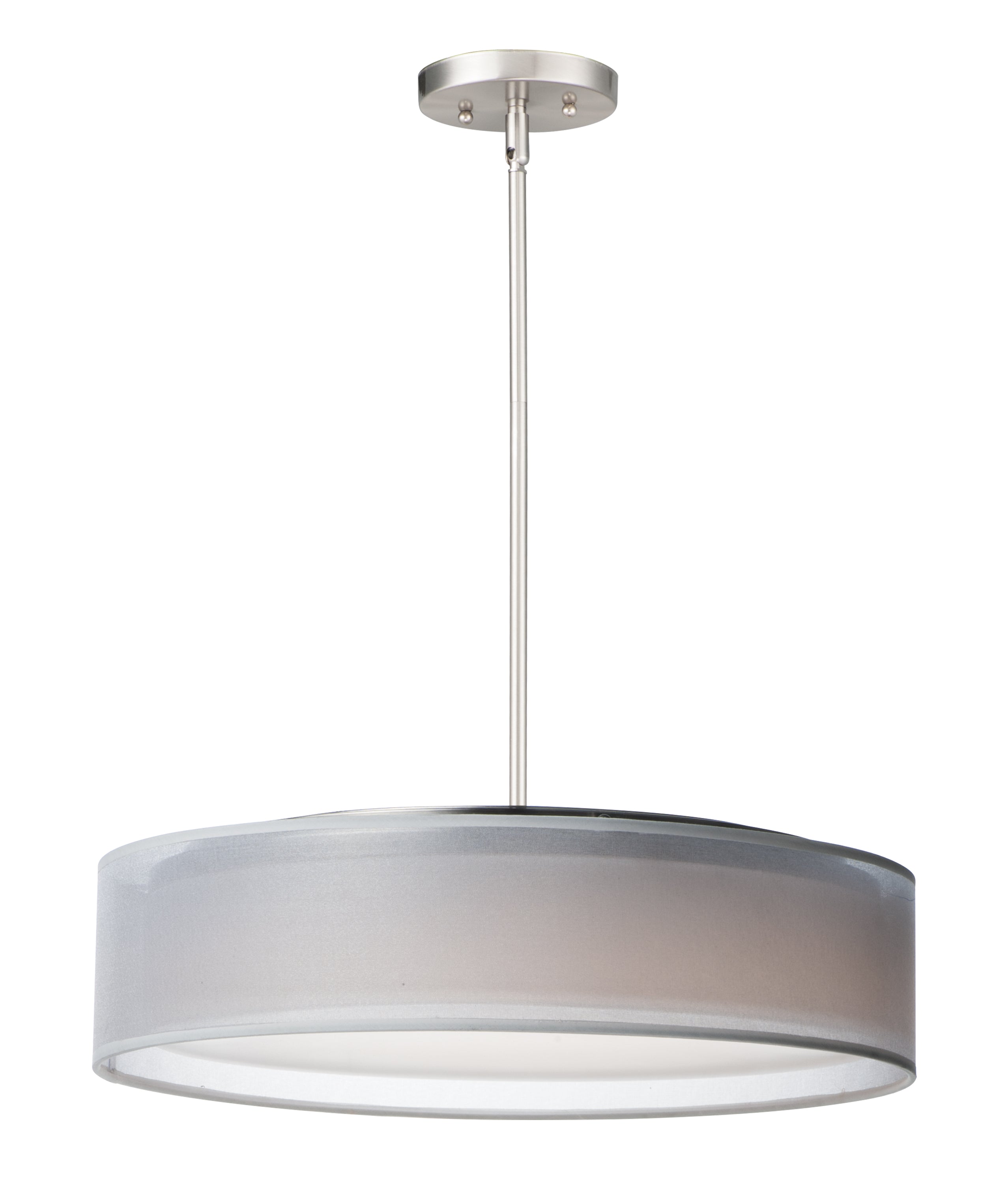PRIME Pendant Nickel INTEGRATED LED - 10226WOSN | MAXIM/ET2