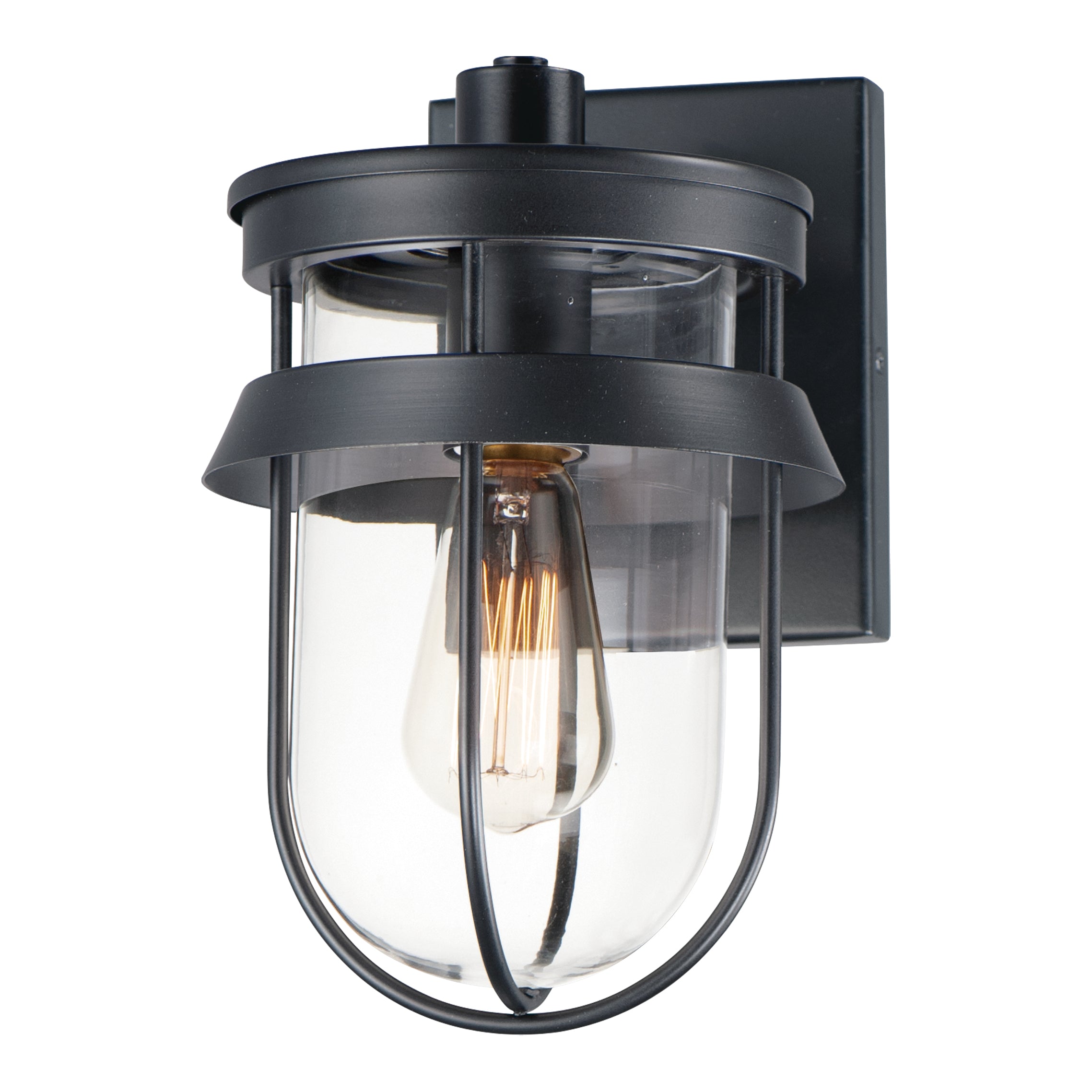 BREAKWATER Outdoor sconce Black - 10266CLBK | MAXIM/ET2