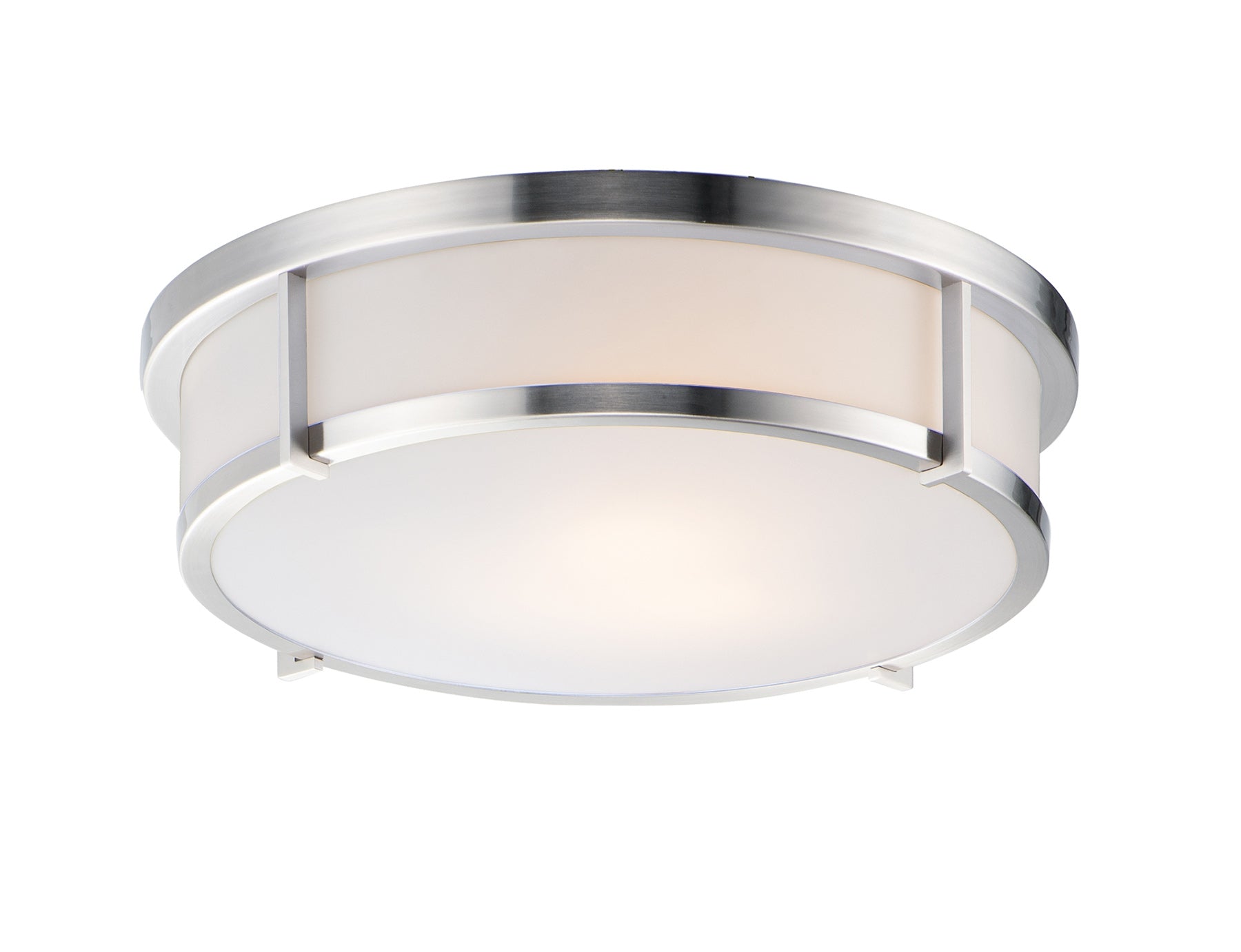ROGUE E26 Flush mount Nickel - 10270WTSN | MAXIM/ET2