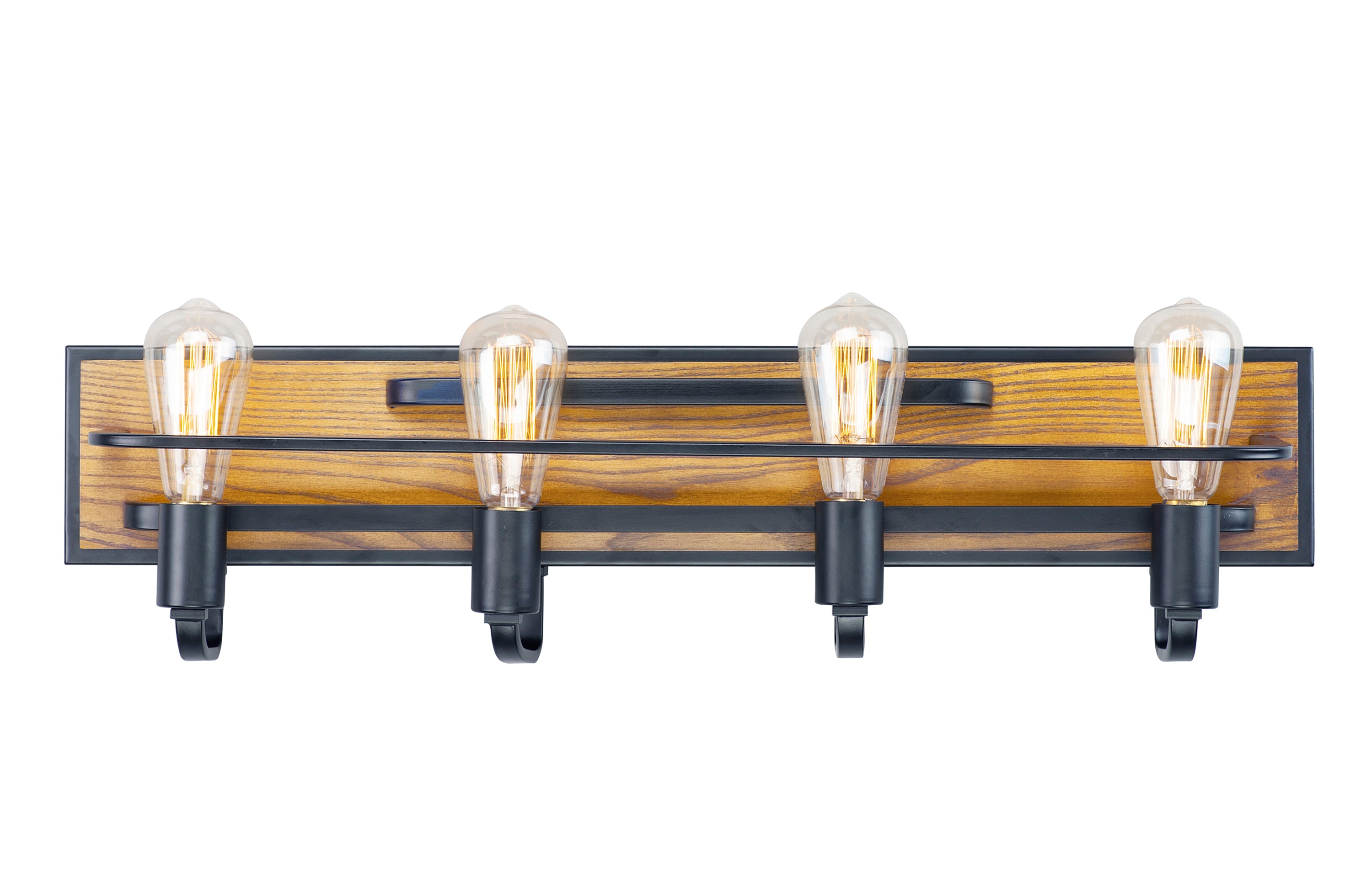 BLACK FOREST Bathroom sconce Black - 10304BKASB | MAXIM/ET2