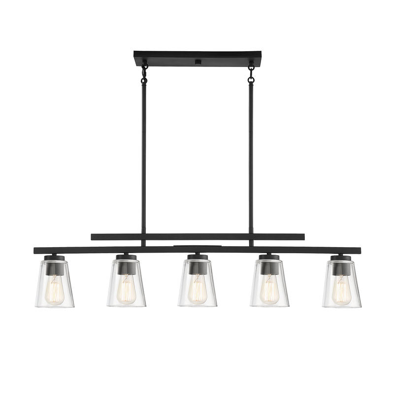 CALHOUN Chandelier Black - 1-1023-5-89 | SAVOYS