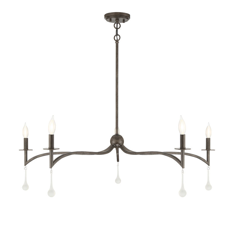 LARAMIE Chandelier Brown - 1-1099-5-183 | SAVOYS