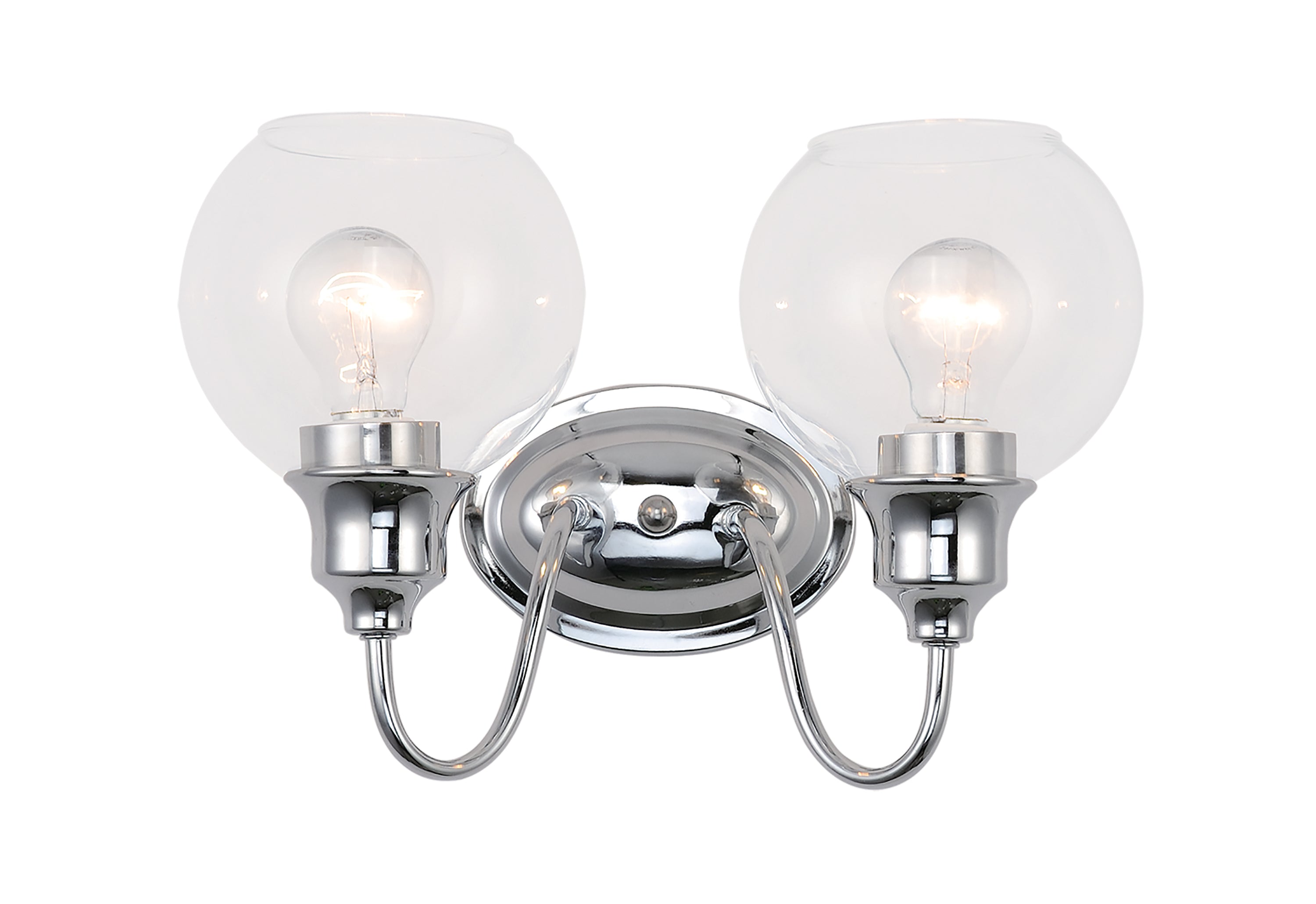 BALLORD Bathroom sconce Chrome - 1112CLPC | MAXIM/ET2