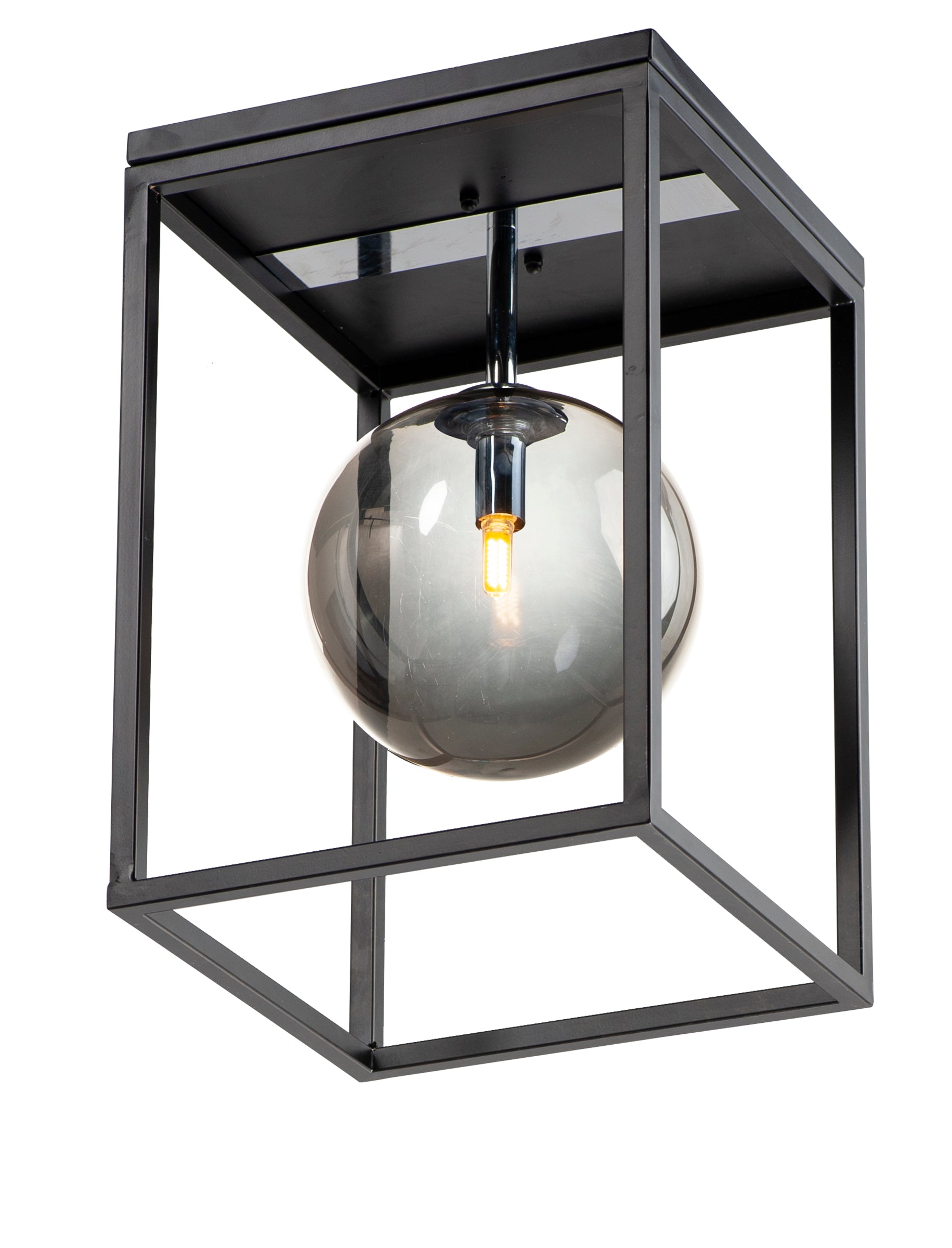 FLUID Flush mount Black, Chrome - 11360MSKBKPC | MAXIM/ET2