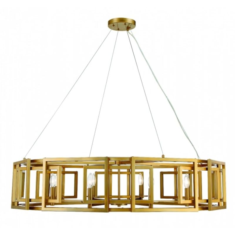 RADCLIFFE Chandelier Gold - 1-1675-8-171 | SAVOYS