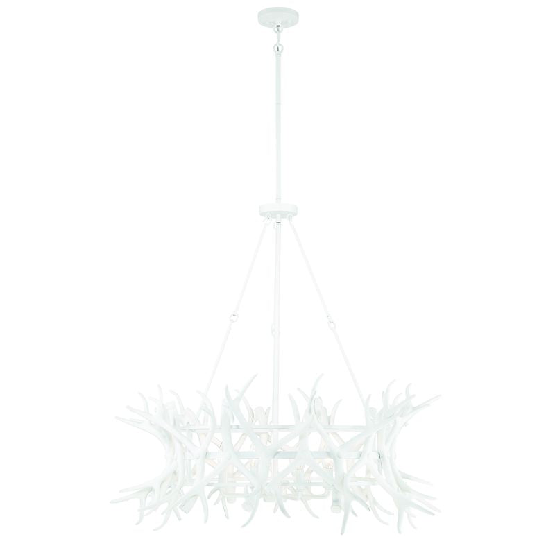 DANIELS Chandelier White - 1-1760-8-80 | SAVOYS