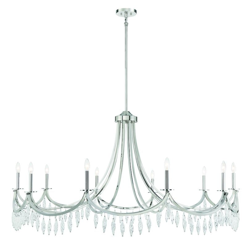 KAMERON Chandelier Nickel - 1-1805-10-109 | SAVOYS