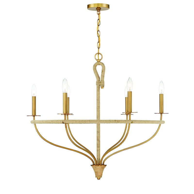 CHARTER Chandelier Or - 1-1823-6-320 | SAVOYS