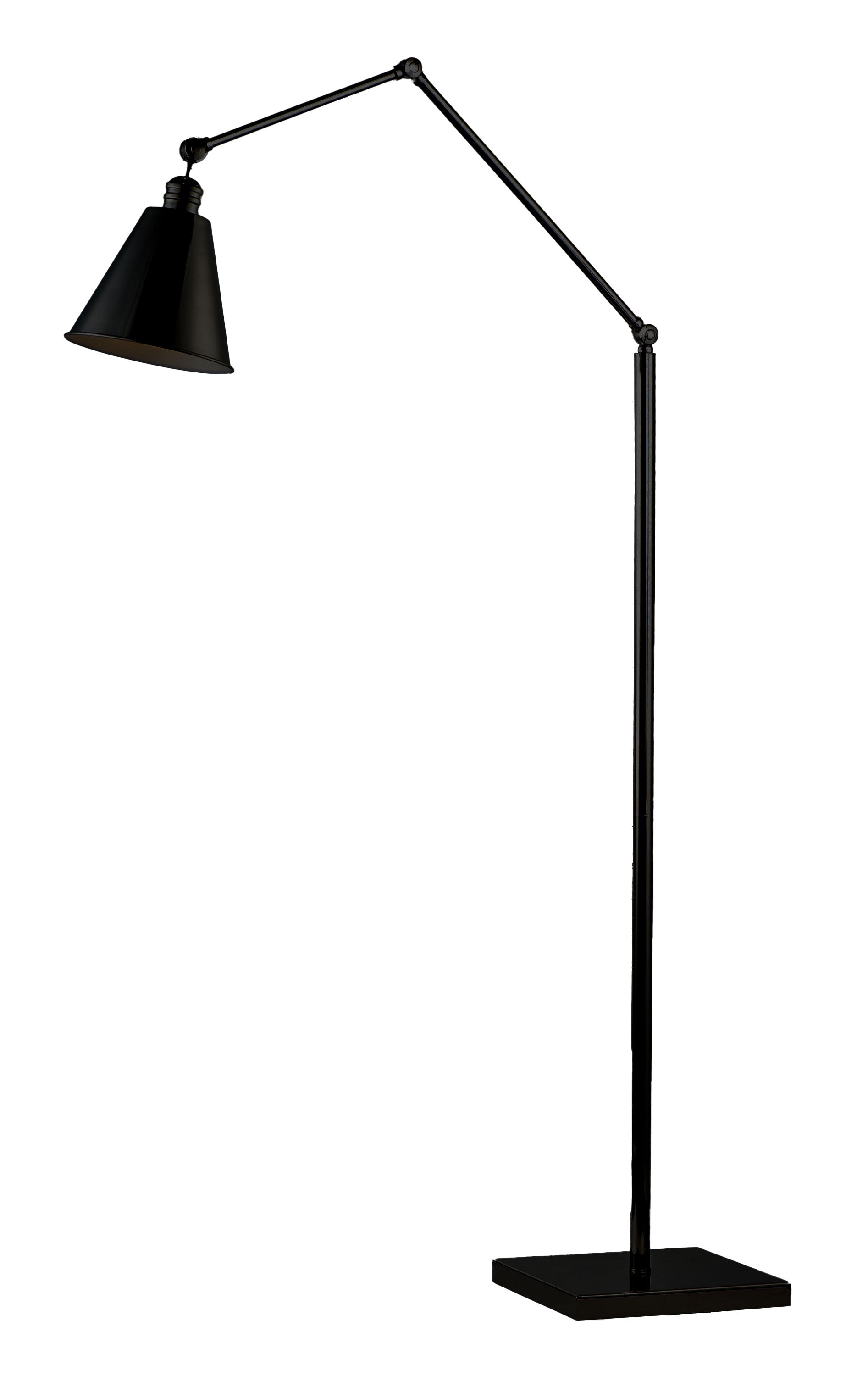 LIBRARY Floor lamp Black - 12228BK | MAXIM/ET3