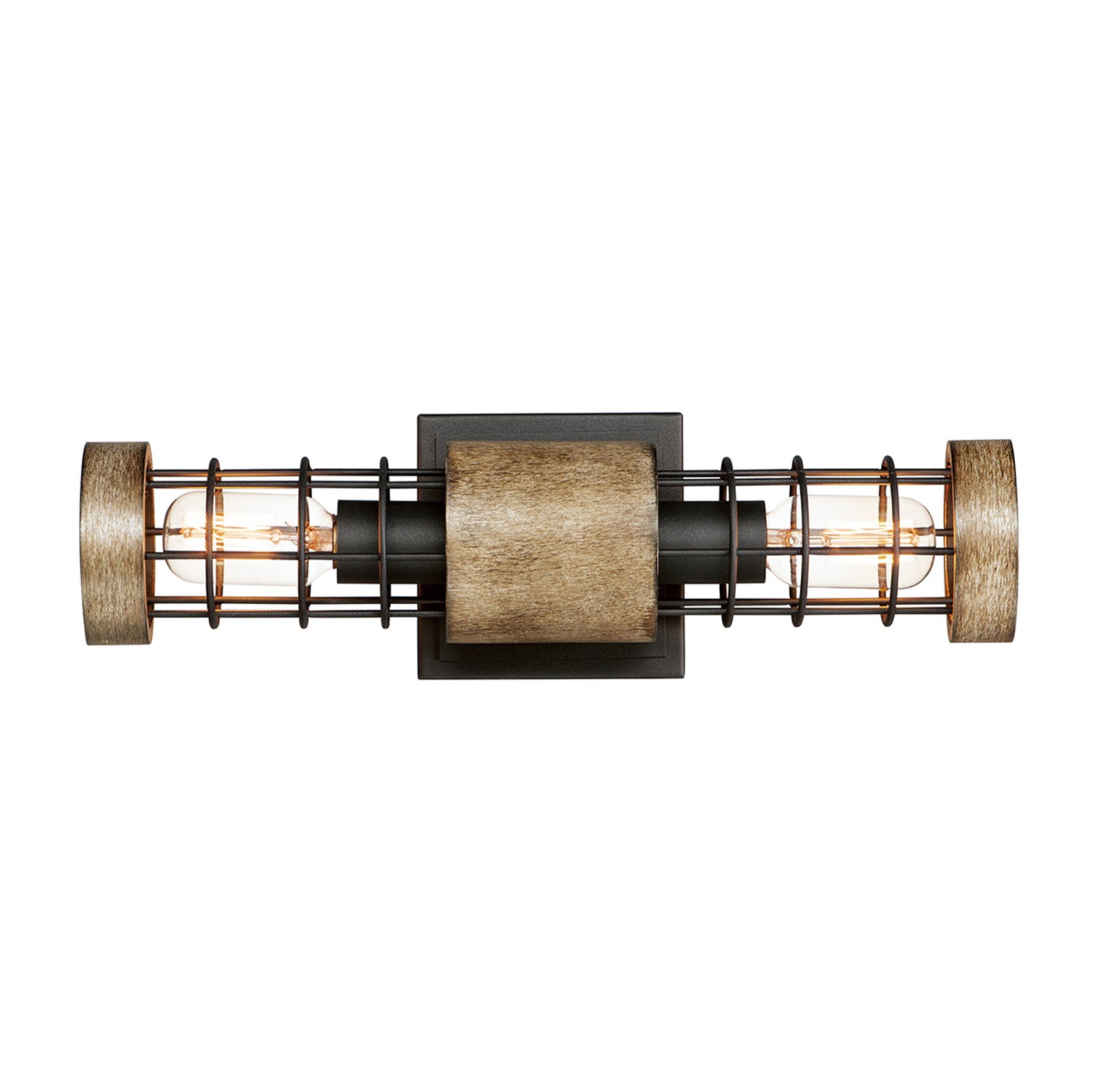 HOMESTEAD Sconce Wood, Black - 12512DWBK | MAXIM/ET2