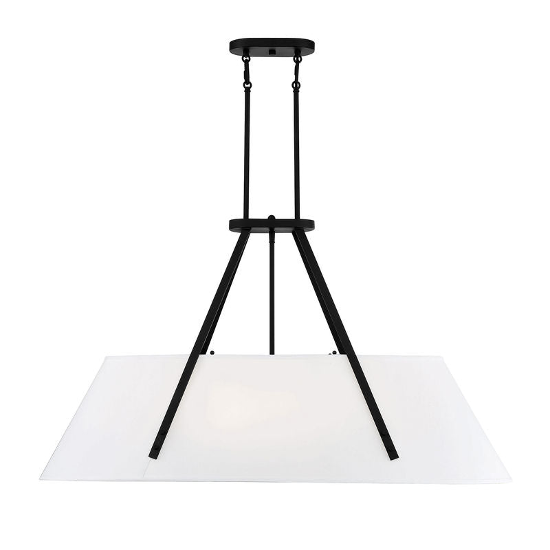 NEWPORT Chandelier Black - 1-2520-6-89 | SAVOYS