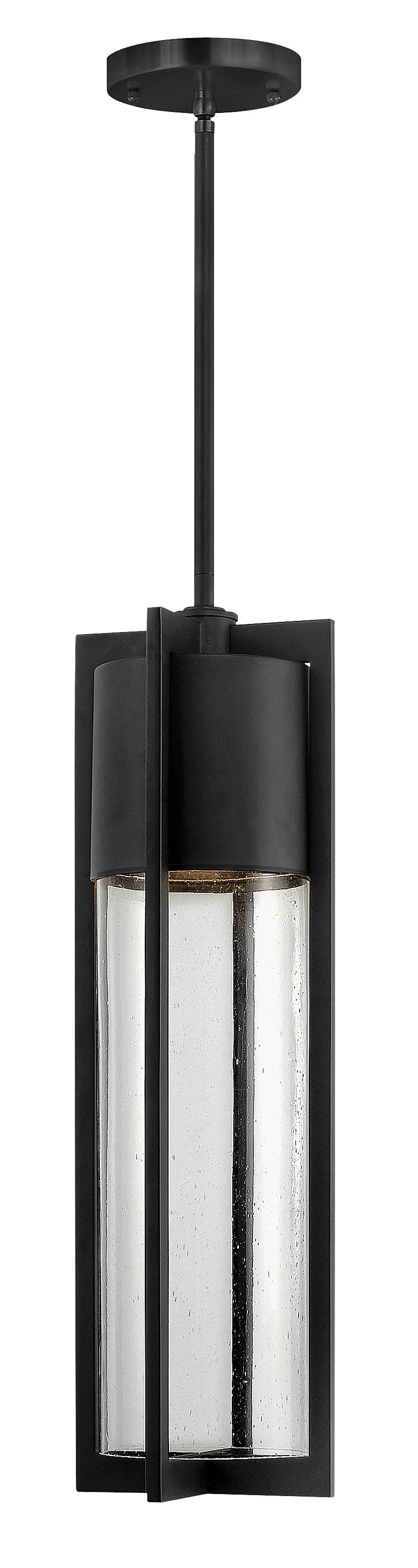 SHELTER Outdoor pendant Black INTEGRATED LED - 1322BK-LED | HINKLEY