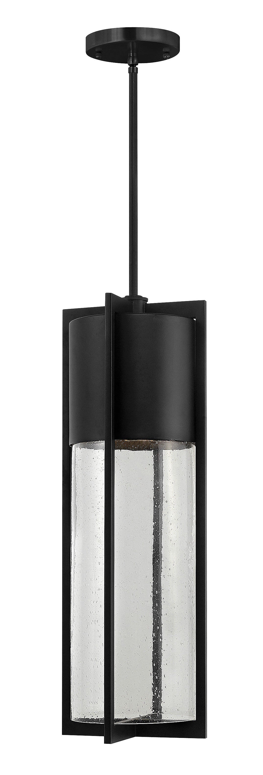 SHELTER Outdoor pendant Black INTEGRATED LED - 1328BK-LED | HINKLEY