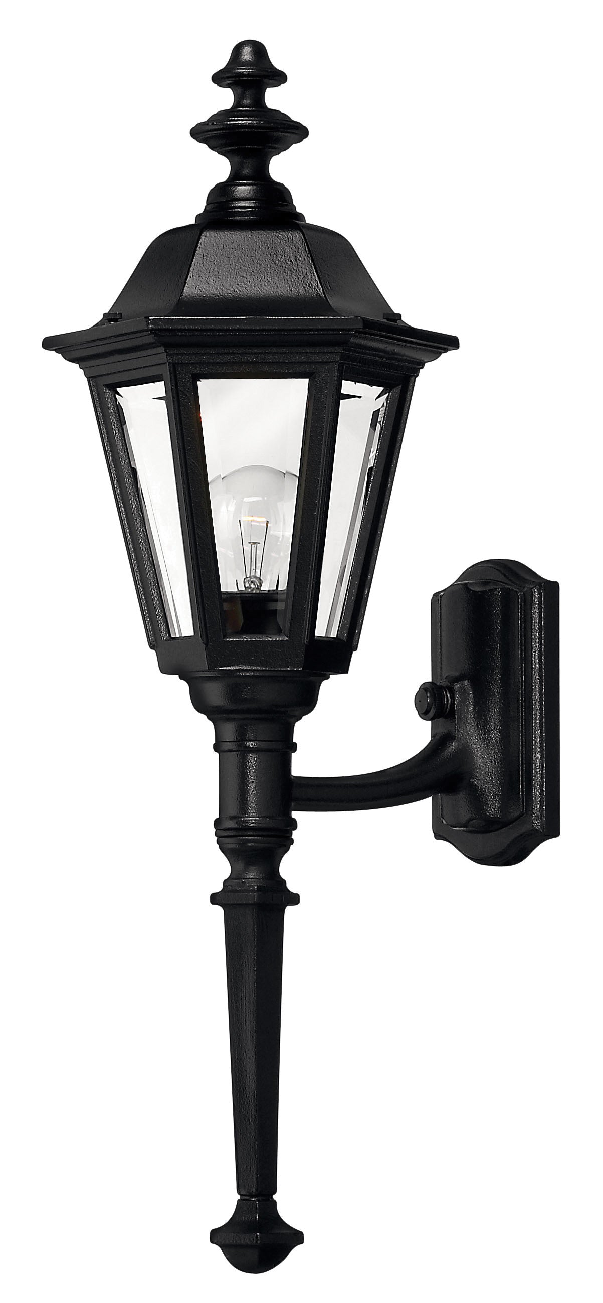 MANOR HOUSE Outdoor sconce Black - 1410BK | HINKLEY
