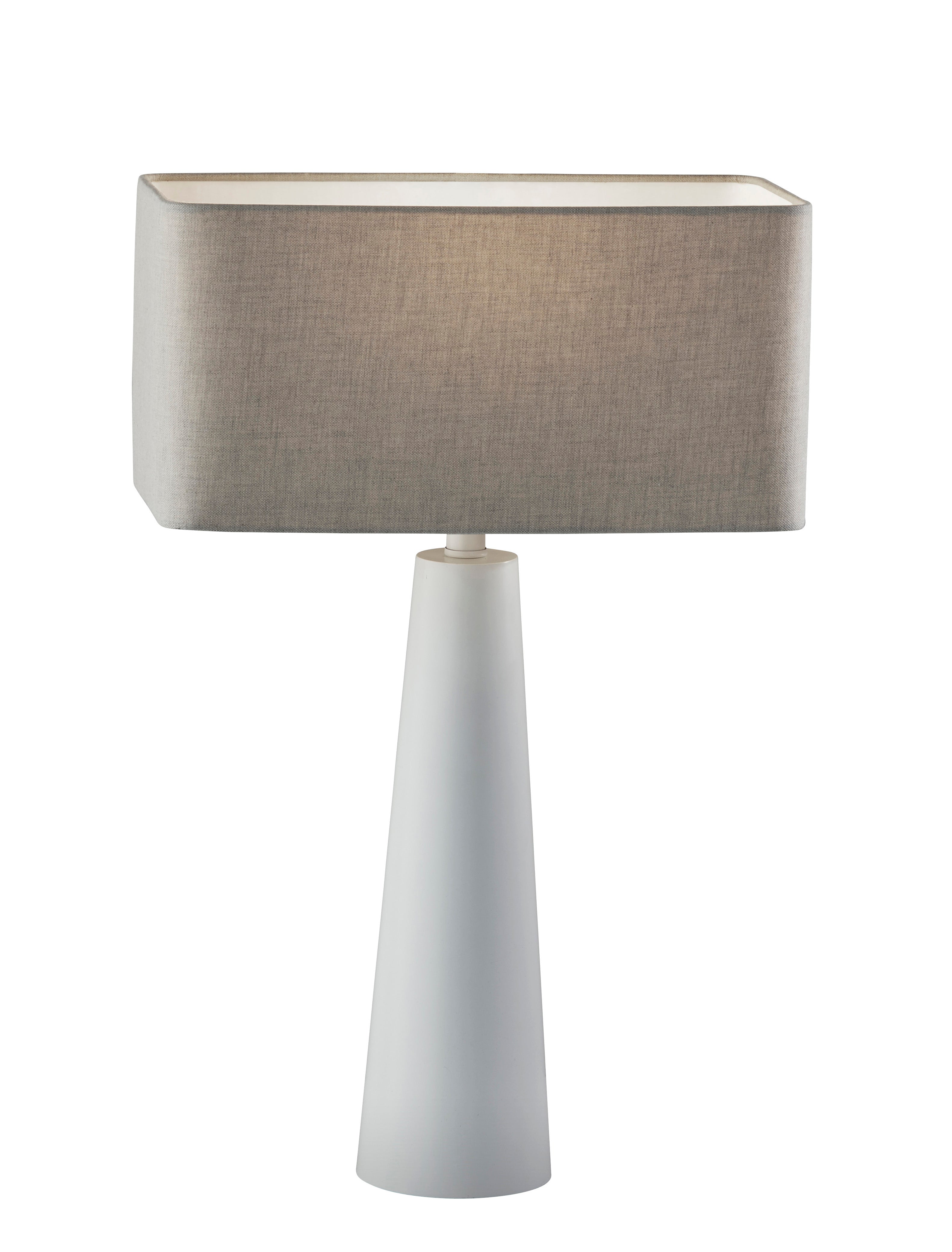 LILLIAN Lampe sur table Blanc - 1505-02 | ADESSO