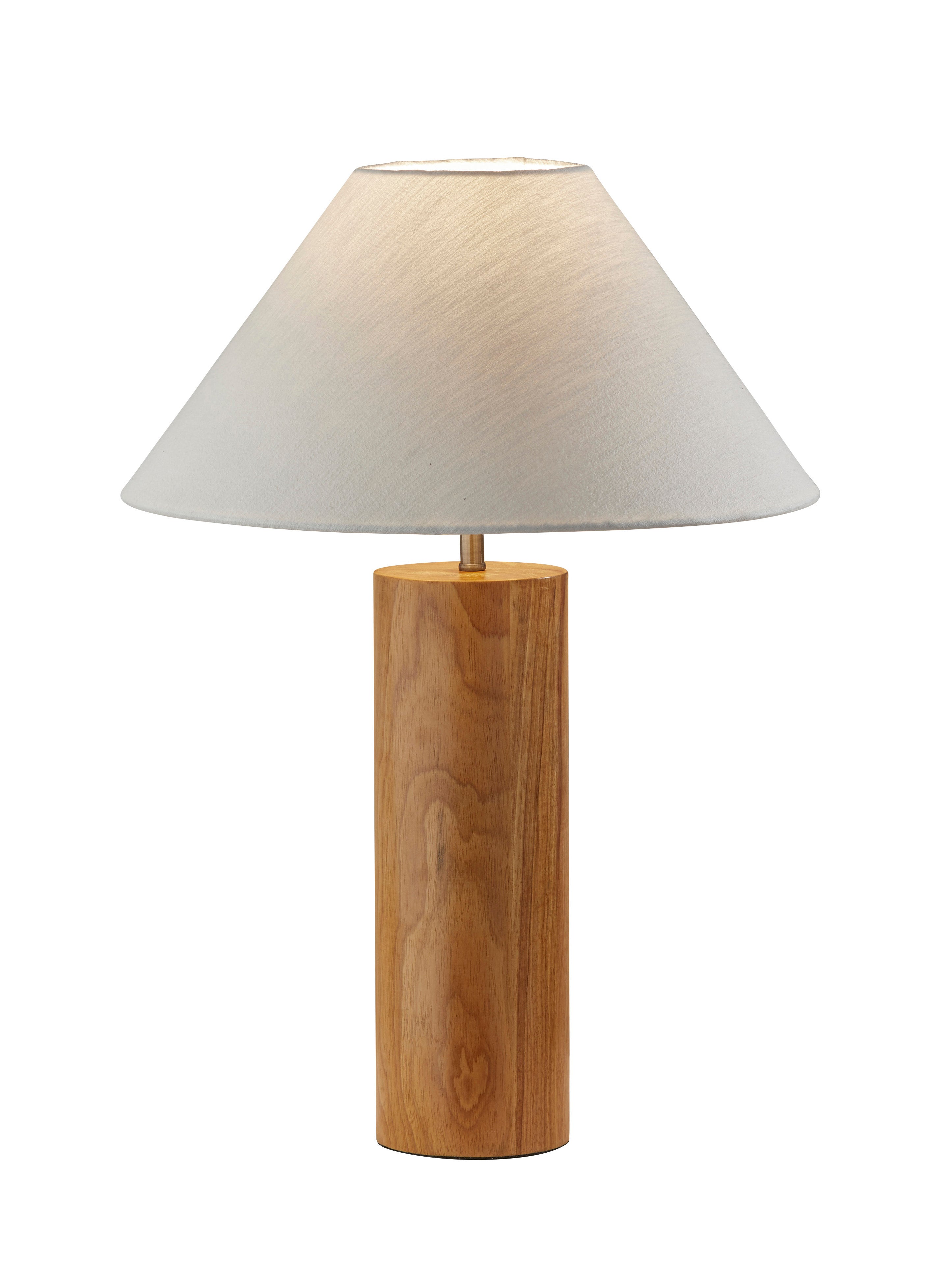 MARTIN Lampe sur table Bois, Or - 1509-12 | ADESSO