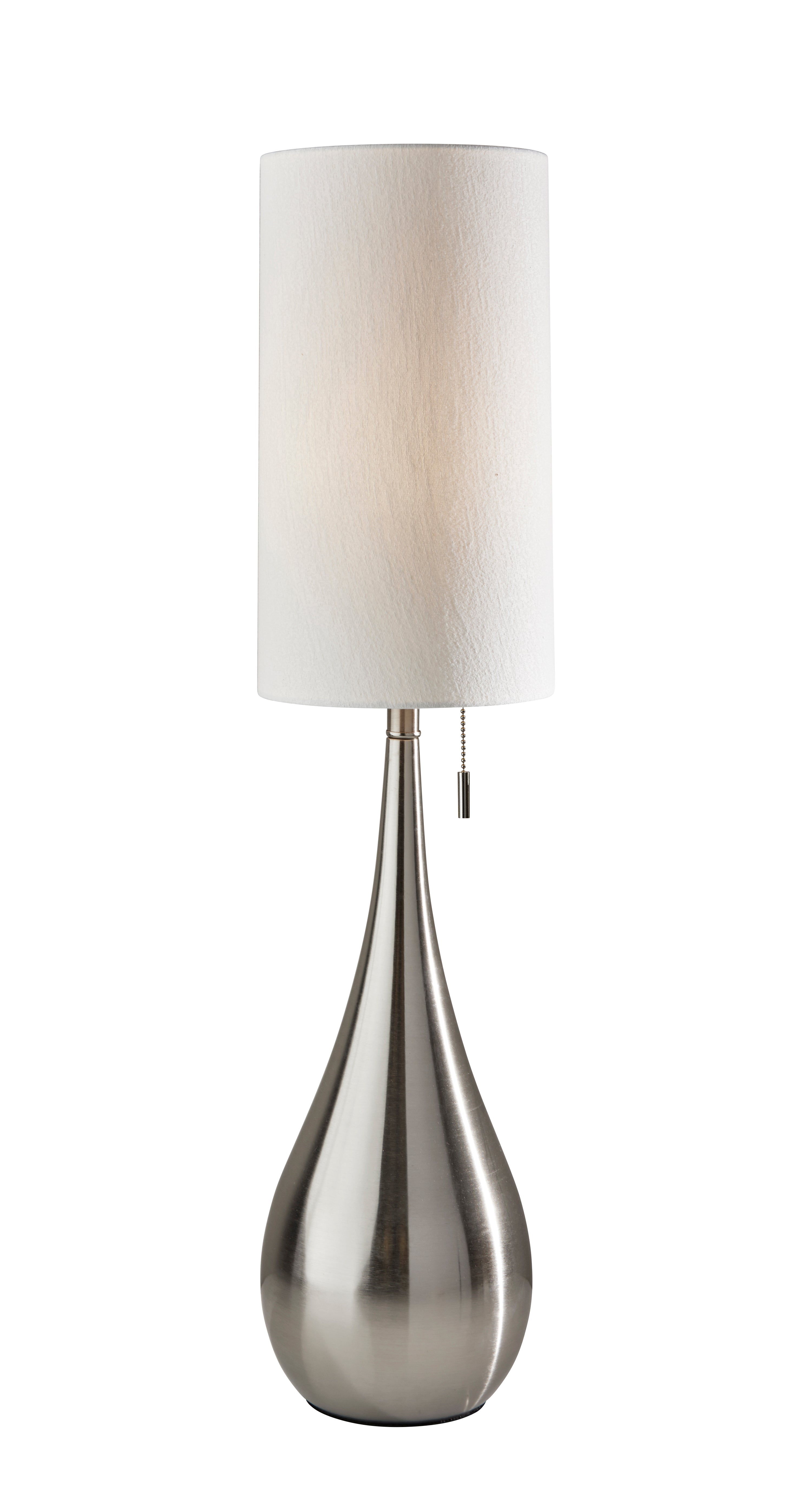 CHRISTINA Lampe sur table Nickel - 1536-22 | ADESSO