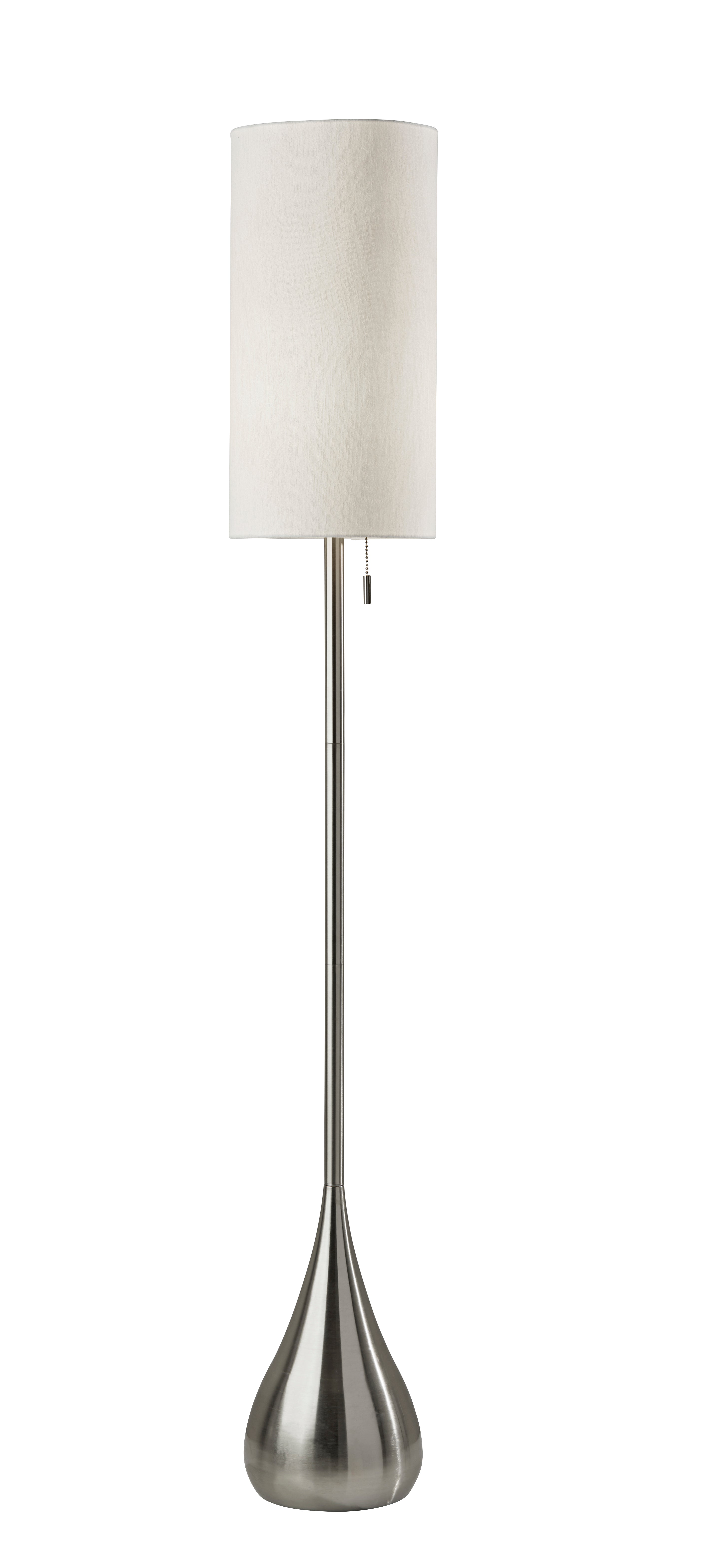 CHRISTINA Floor lamp Stainless steel - 1537-22 | ADESSO