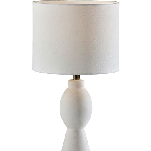 NAOMI Lampe sur table Blanc - 1555-02 | ADESSO