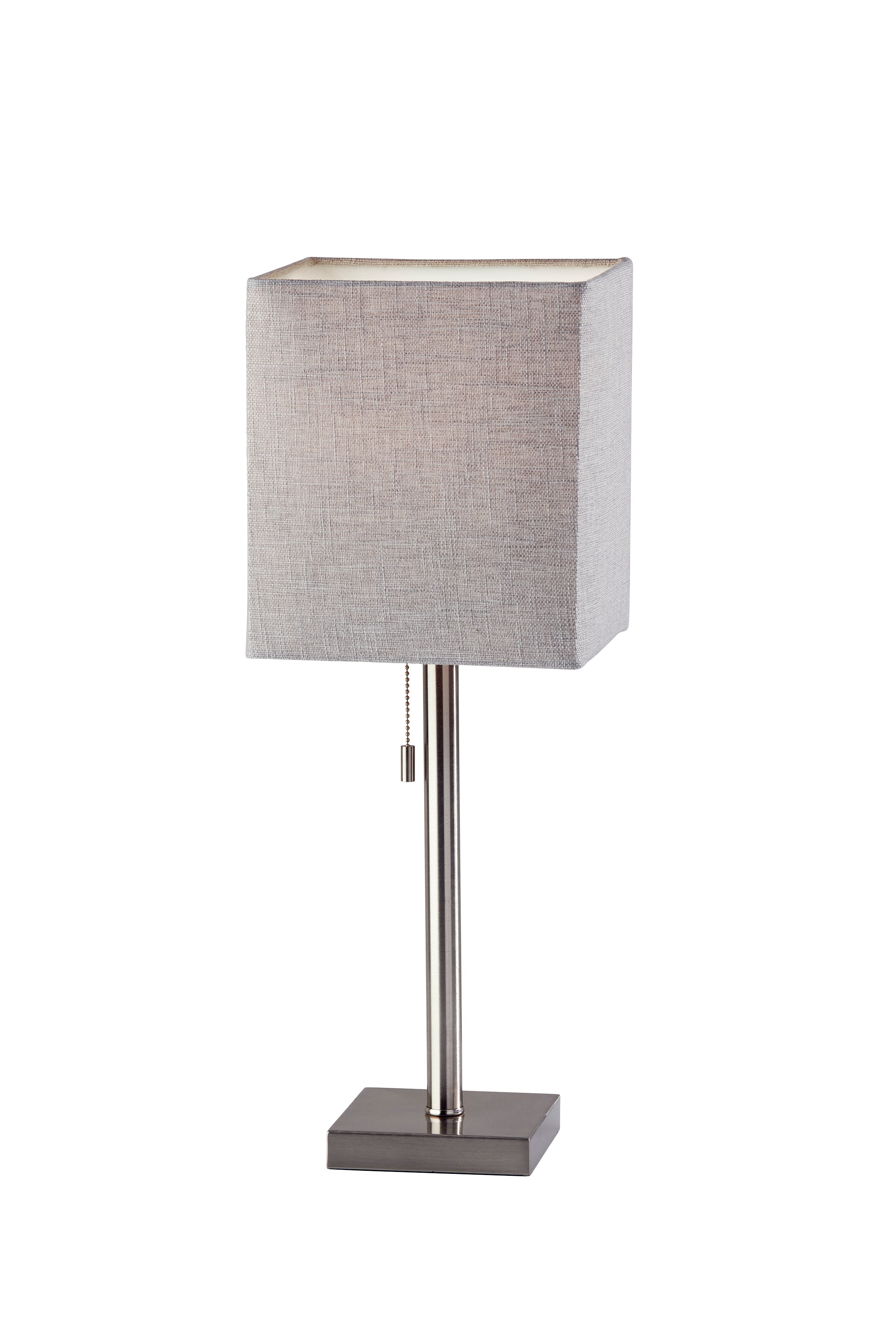ESTELLE Lampe sur table Nickel - 1566-22 | ADESSO