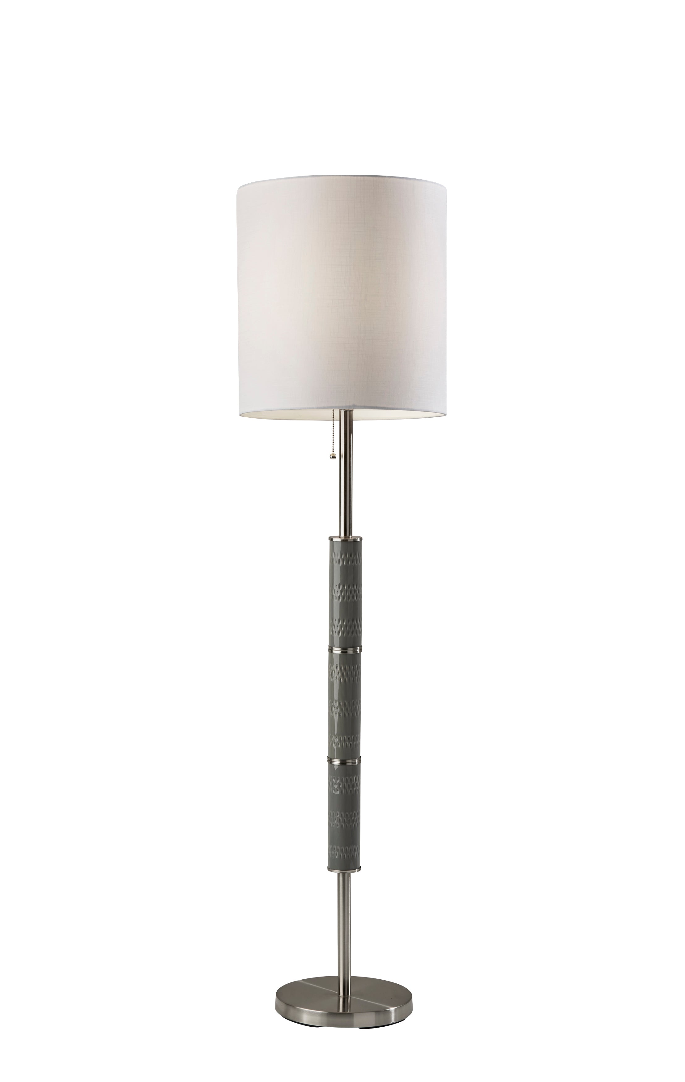 VANESSA Floor lamp Stainless steel - 1596-22 | ADESSO