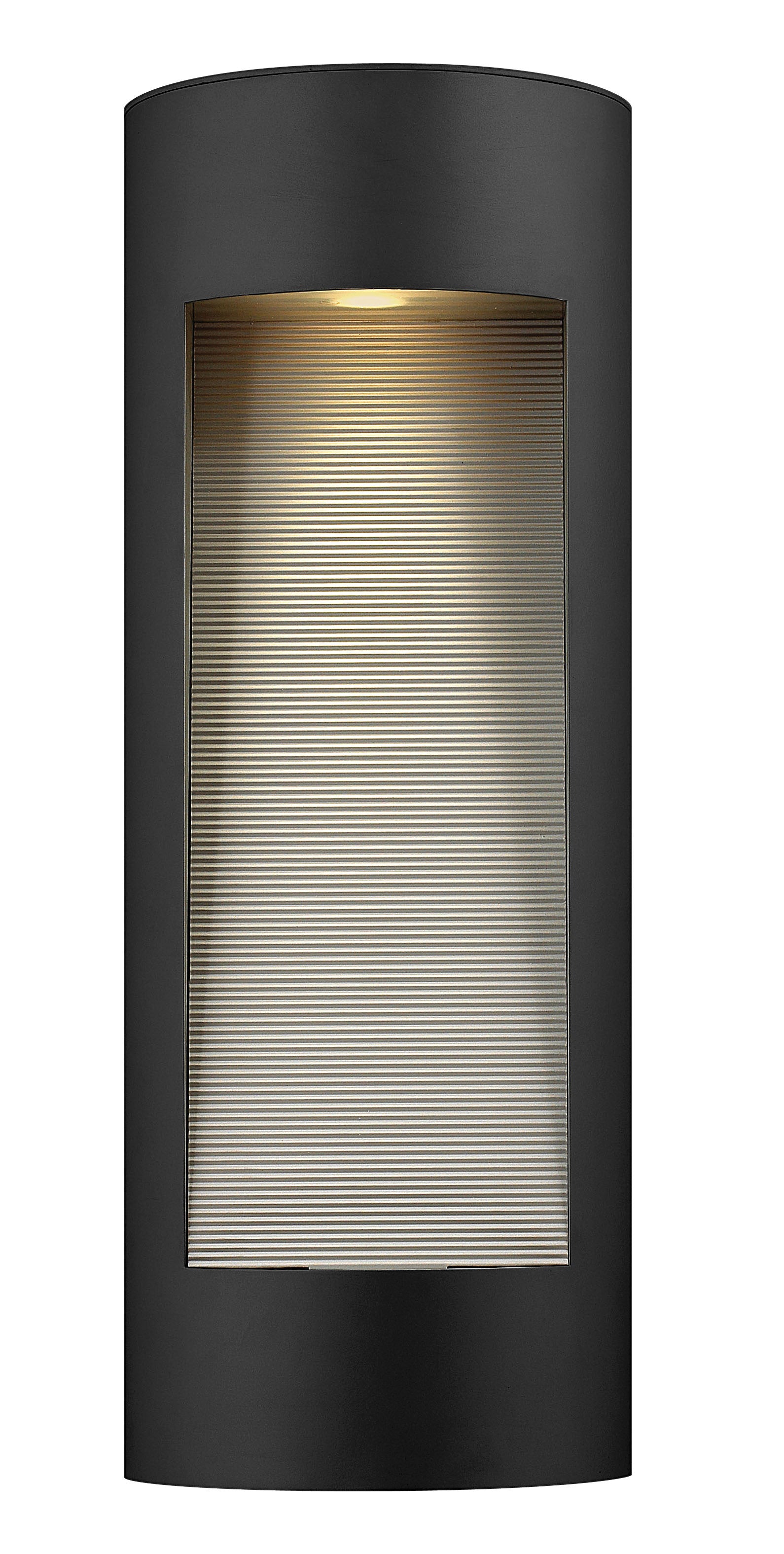 LUNA Outdoor sconce Black INTEGRATED LED - 1664SK-LED | HINKLEY