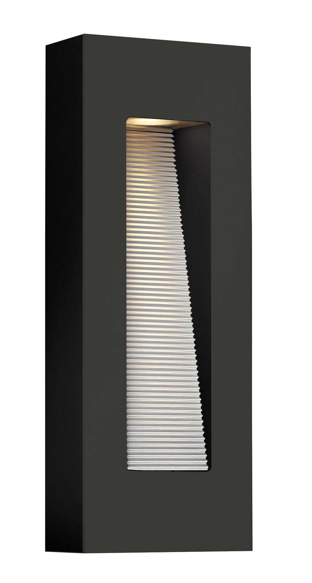 LUNA Outdoor sconce Black INTEGRATED LED - 1668SK-LED | HINKLEY